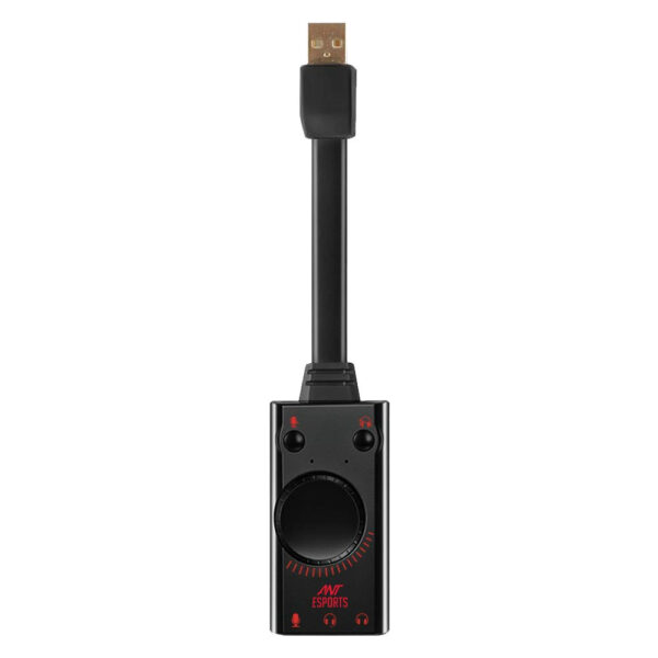Gaming Sound Card Ant Esports 7.1 USB Gaming Sound Card