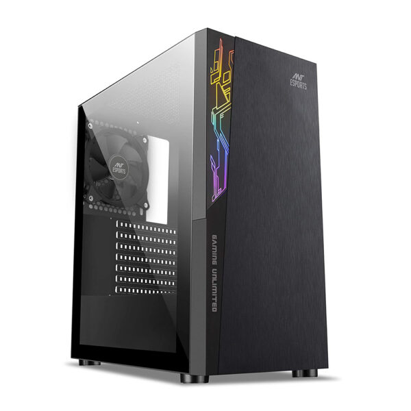 Computer Peripheral Ant Esports ICE-120AG Mid Tower Gaming Cabinet