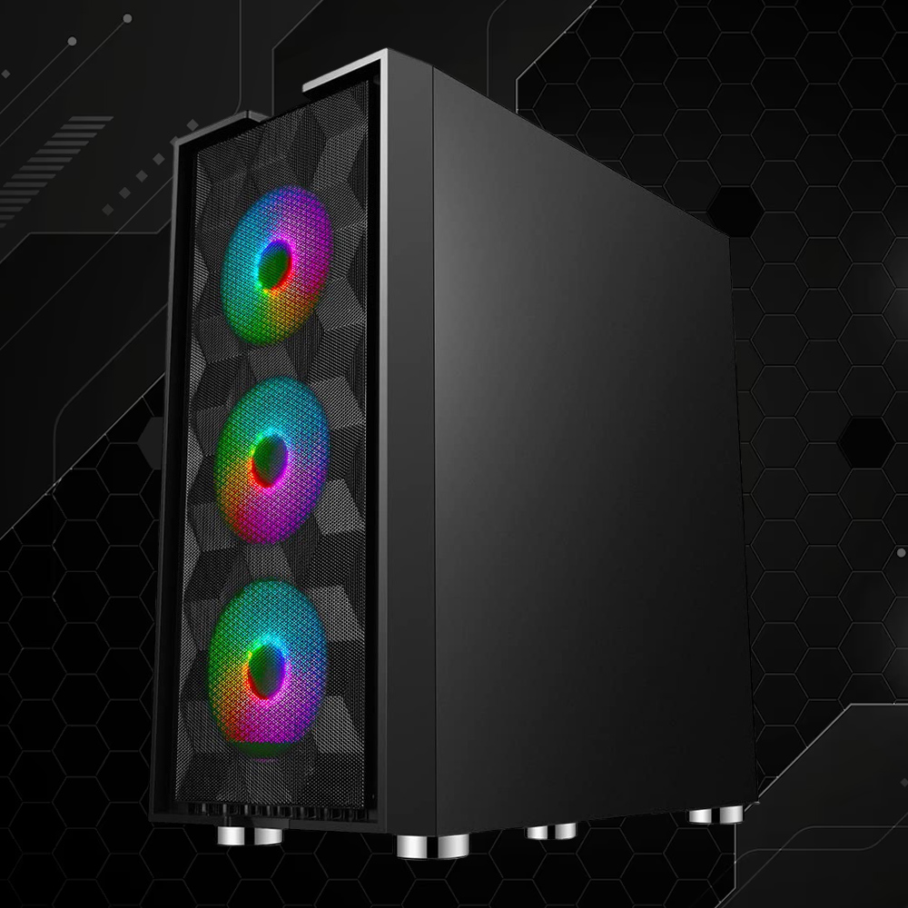 Ant Esports ICE-521MT Mid Tower Computer Gaming Cabinet