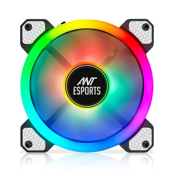 Cooling fan Ant Esports Superflow 120 Auto RGB V2 1200 RPM Case Fan/Cooler