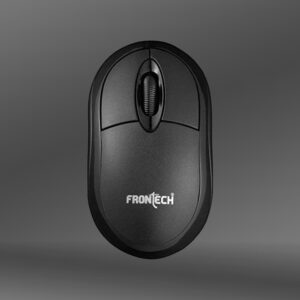Frontech MS0011 Wired Optical USB Mouse (Black)